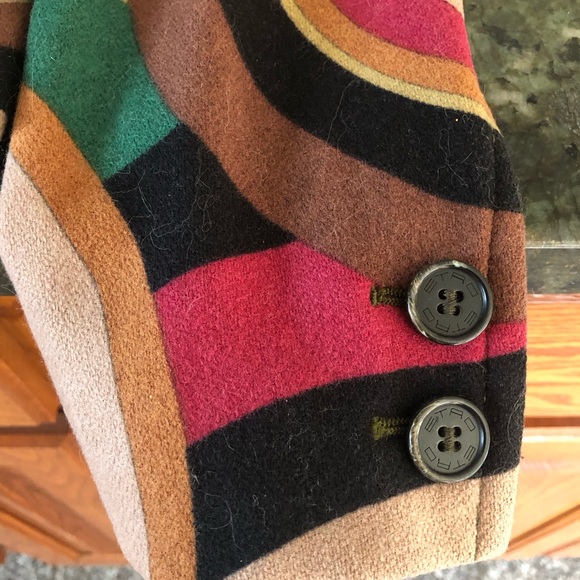 RARE Etro abstract print wool jacket - Picture 10 of 12